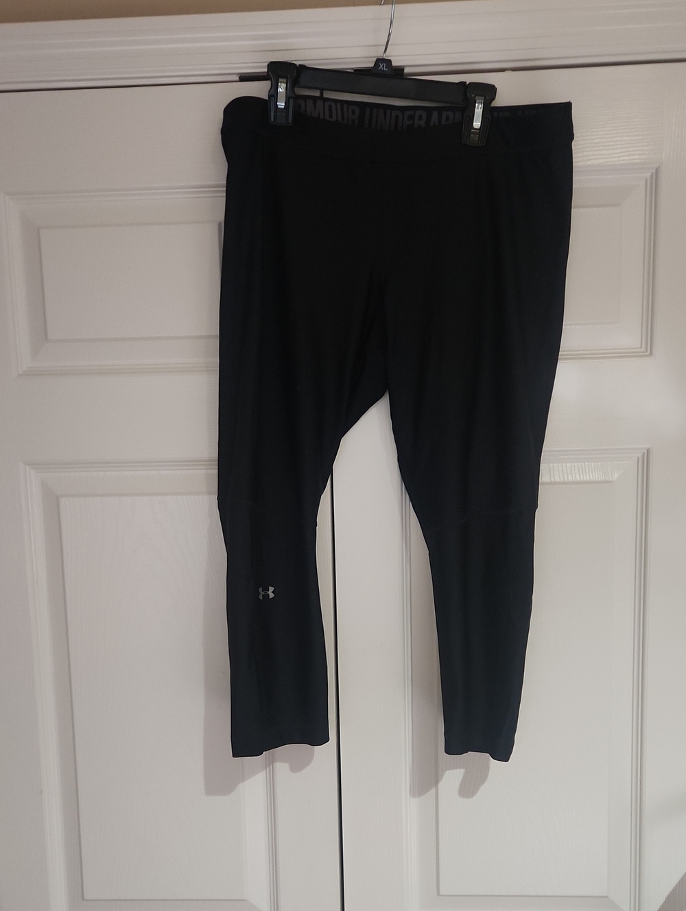 Under Armour Black Athletic  Pants with Logo